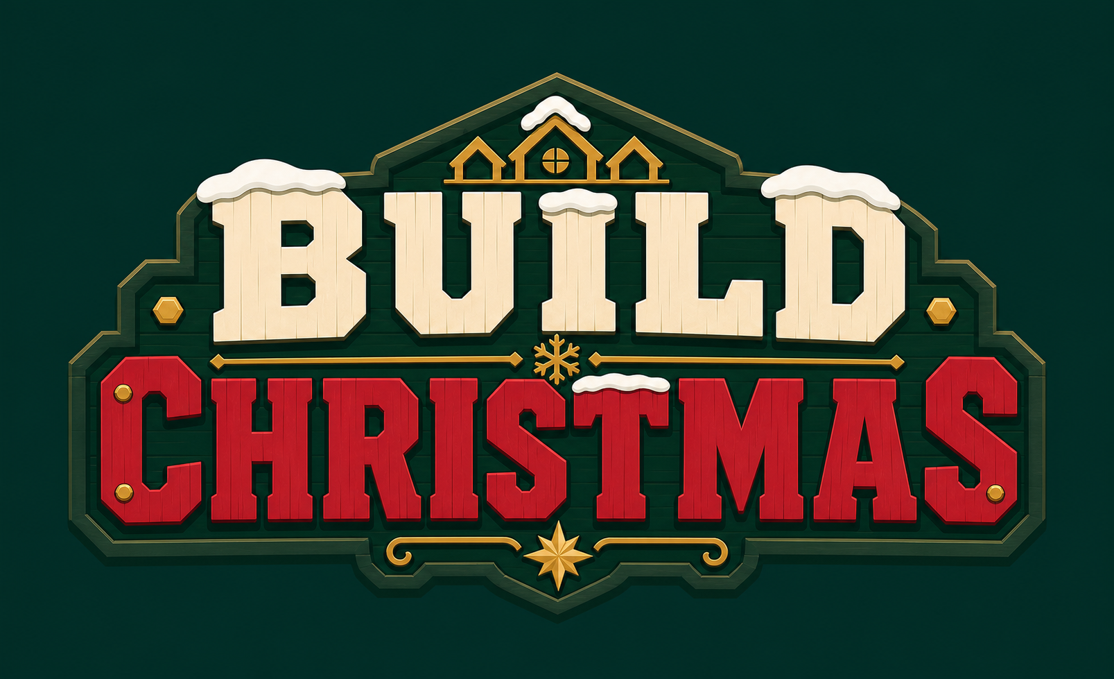Build Christmas: a snowy North Pole workshop village
